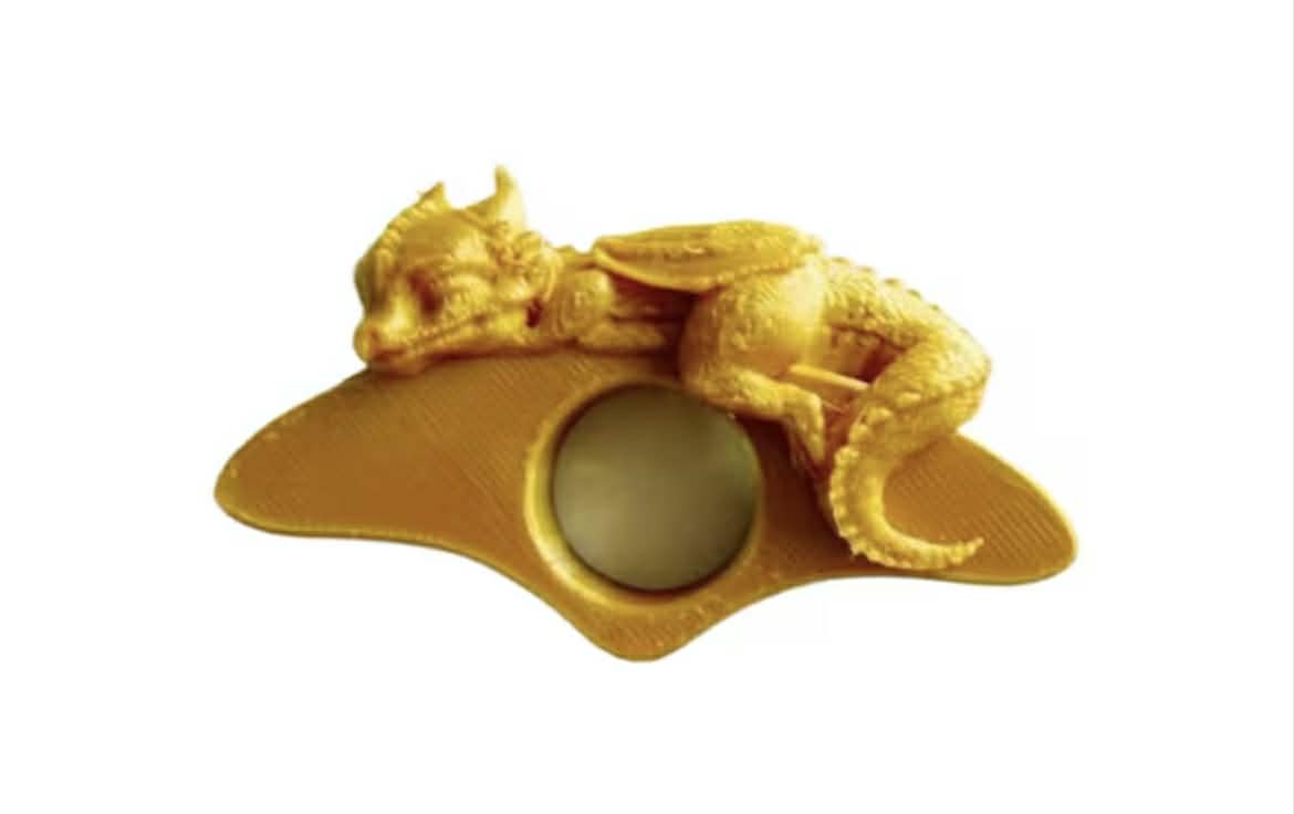 🐉 Dragon Book Holder golden