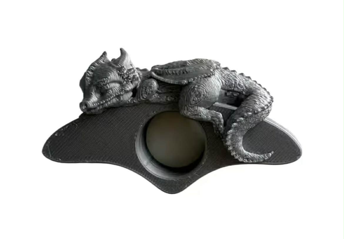 🐉 Dragon Book Holder silver